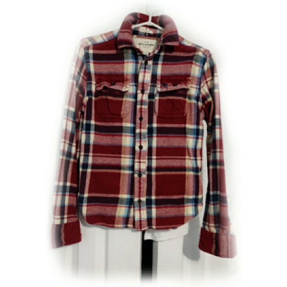 Abercrombie & Fitch Vintage Flannel - Picture 11 of 12